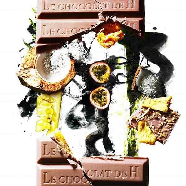 辻口博啓さんのインスタグラム写真 - (辻口博啓Instagram)「ココナッツ🥥とパッションフルーツとパイナップル🍍のトロピカルミルクチョコレートのタブレット #アムールドショコラ名古屋 #新作タブレット#chocolate #Japan＠アムールドショコラ名古屋高島屋#lechocolatdeh #ルショコラドゥアッシュ #チョコ部 #バレンタインチョコ #バレンタインチョコレート@amour_nagoya @hankyu_choco」1月6日 22時49分 - htsujiguchi