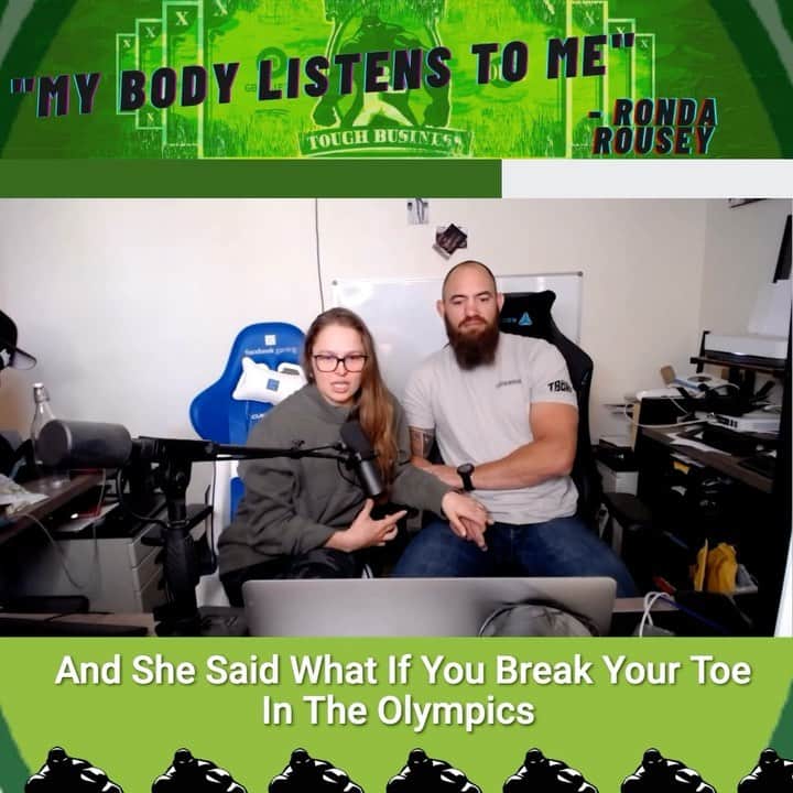 のインスタグラム：「Check the link in my bio for the @toughbusinesspodcast with @travisbrownemma and @johnfosco where I talk about how my mom @annmaria7gen raised me different than the other moms would - so that I would think and fight different than the other kids. What I thought she was crazy for doing then,  was unappreciated genius - she made me the woman and fighter I am today.  One of her unforgettable lessons: I am the master of my own body, it doesn’t master me.」