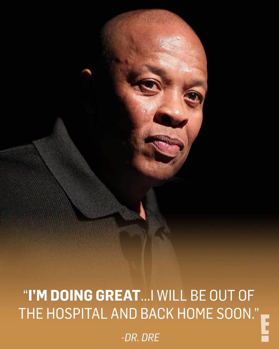 E! Onlineさんのインスタグラム写真 - (E! OnlineInstagram)「A little good news: Dr. Dre is okay. After suffering from a brain aneurysm, he released a statement from the hospital to thank his friends and fans, and provide a health update, which you can read at the link in our bio. (📷: Getty)」1月6日 23時30分 - enews