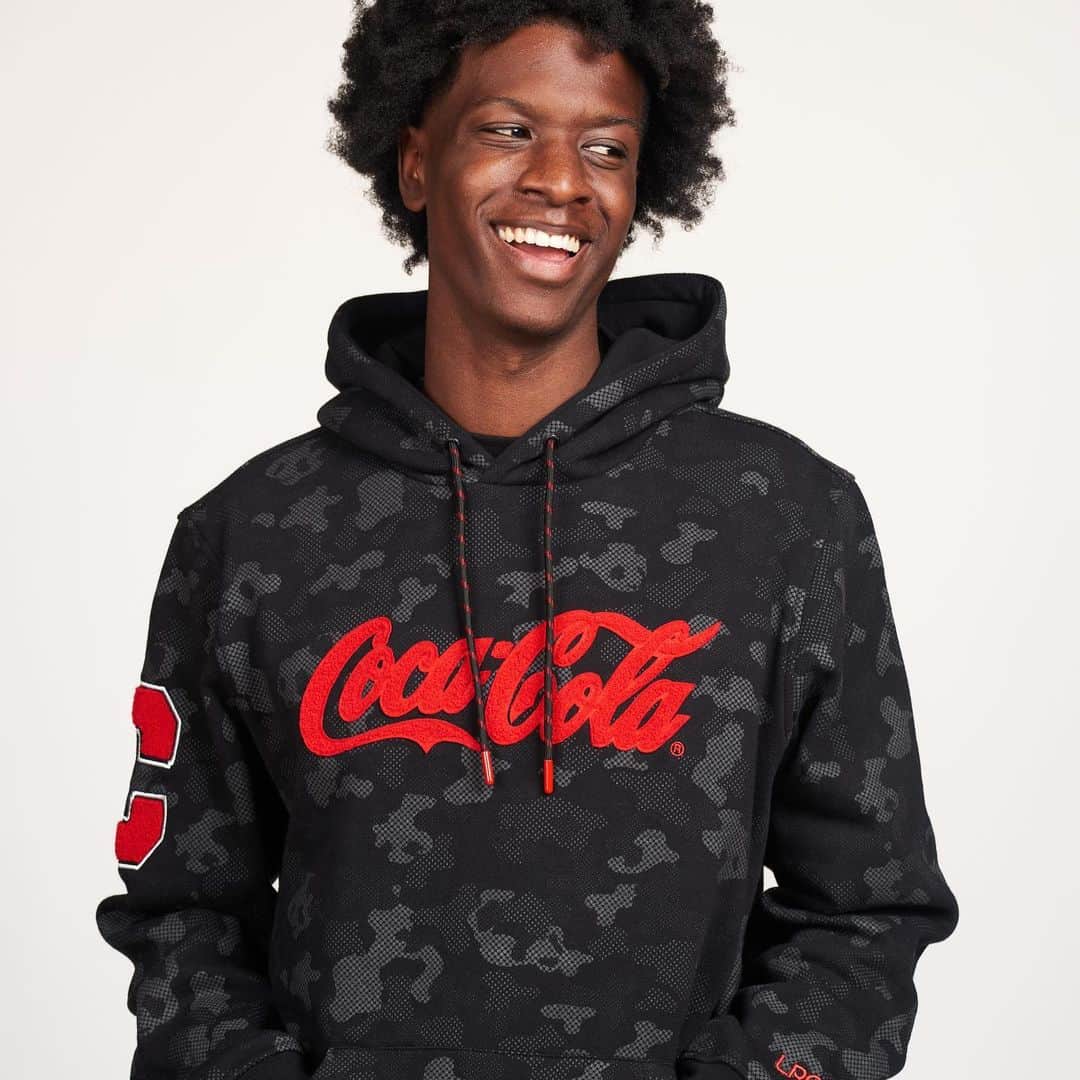 エルアールジーのインスタグラム：「THE LRG FOR COCA-COLA® Collection Available now. Enjoy! ©2020 The Coca-Cola Company. All rights reserved.」