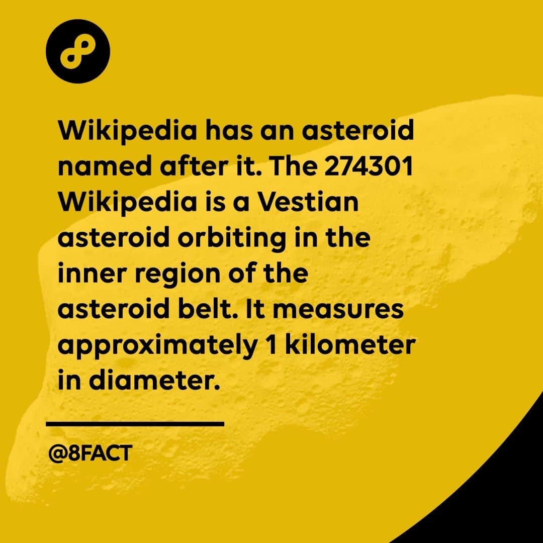 さんのインスタグラム写真 - (Instagram)「It was discovered on 25 August 2008 by astronomers at the Andrushivka Astronomical Observatory in northern Ukraine.」1月7日 0時35分 - 8fact