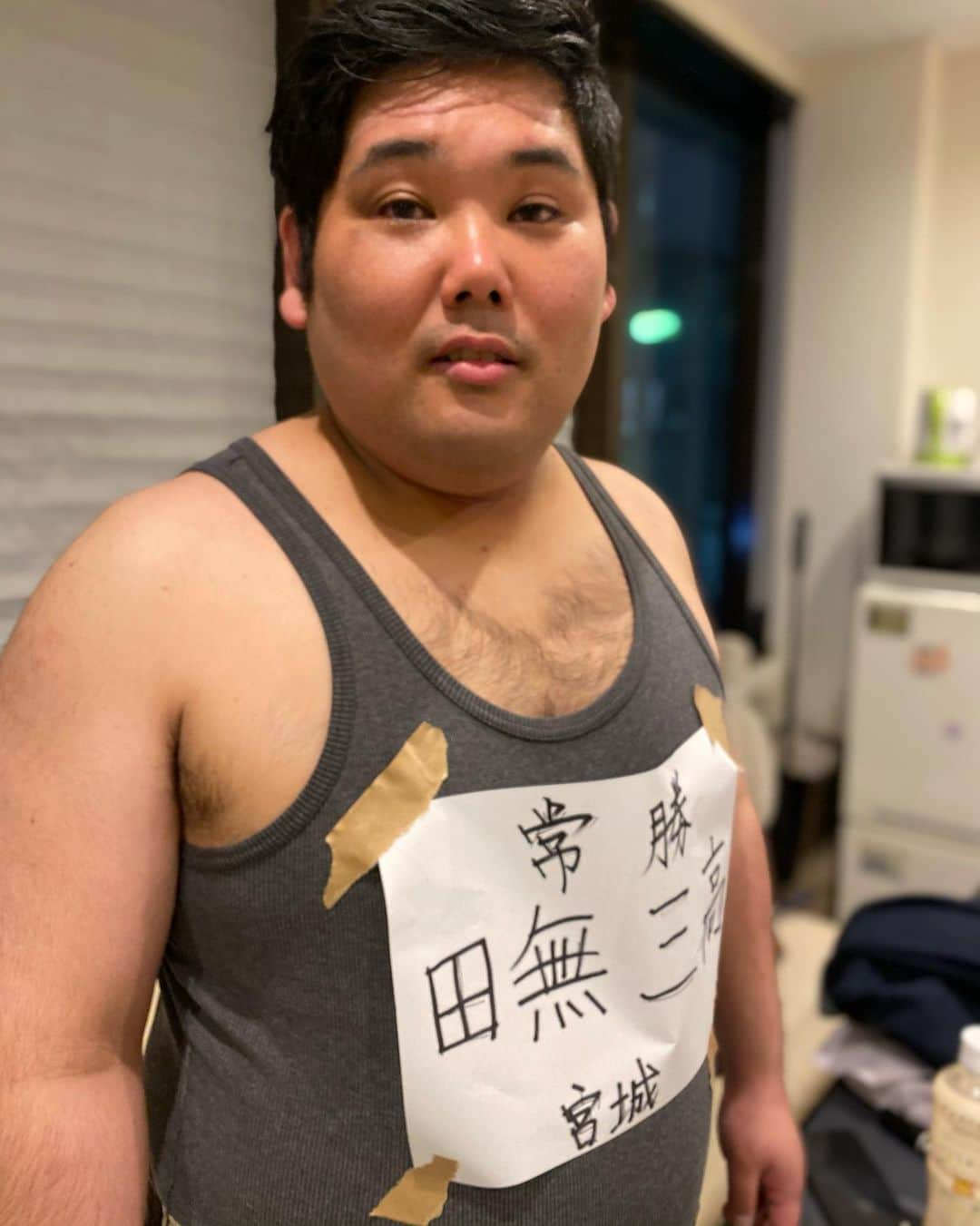 がんばる太郎さんのインスタグラム写真 - (がんばる太郎Instagram)「２０２１初ライブみかん🍊 ありがとうございました😊 パープルみやぎさんとのユニット光のパート最高でした！！ ユニットの順位は最下位という栄誉をいただき最高です！ それほど印象に残ったということで☺️」1月7日 0時41分 - tarochanpaopao