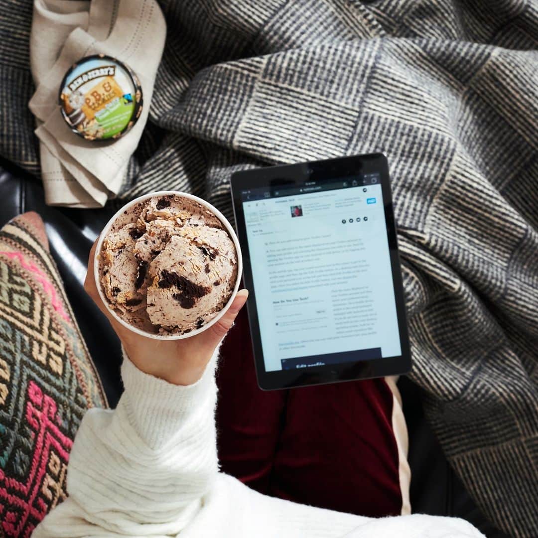 Ben & Jerry'sのインスタグラム：「The key to surviving #Veganuary? Plenty of Non-Dairy.⁠ ⁠ Order your favorites for delivery at the link in our bio!」