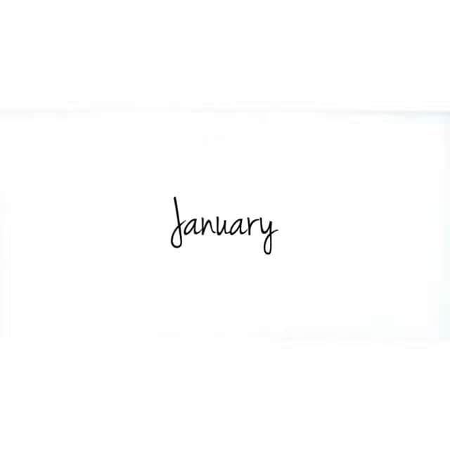 梛野里佳子のインスタグラム：「区切るの憧れてたからやる🤍笑  2月忘れないようにしなきゃ🌿  #january #start #フラグ #ダチョウ倶楽部」