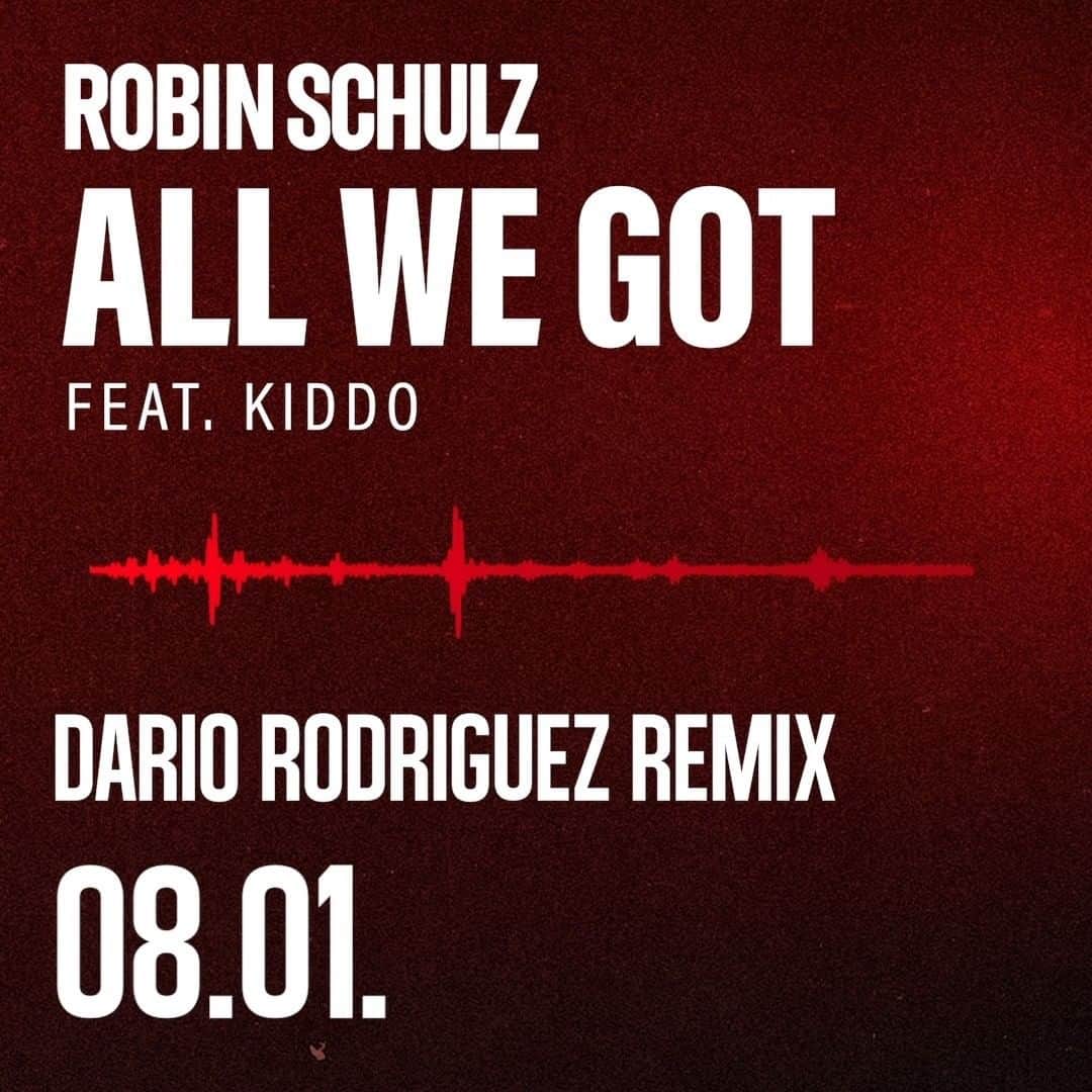 ロビン・シュルツのインスタグラム：「We're not done yet 😏 Friday, 8 January 2021 @dariorodriguezmusic #allwegot」