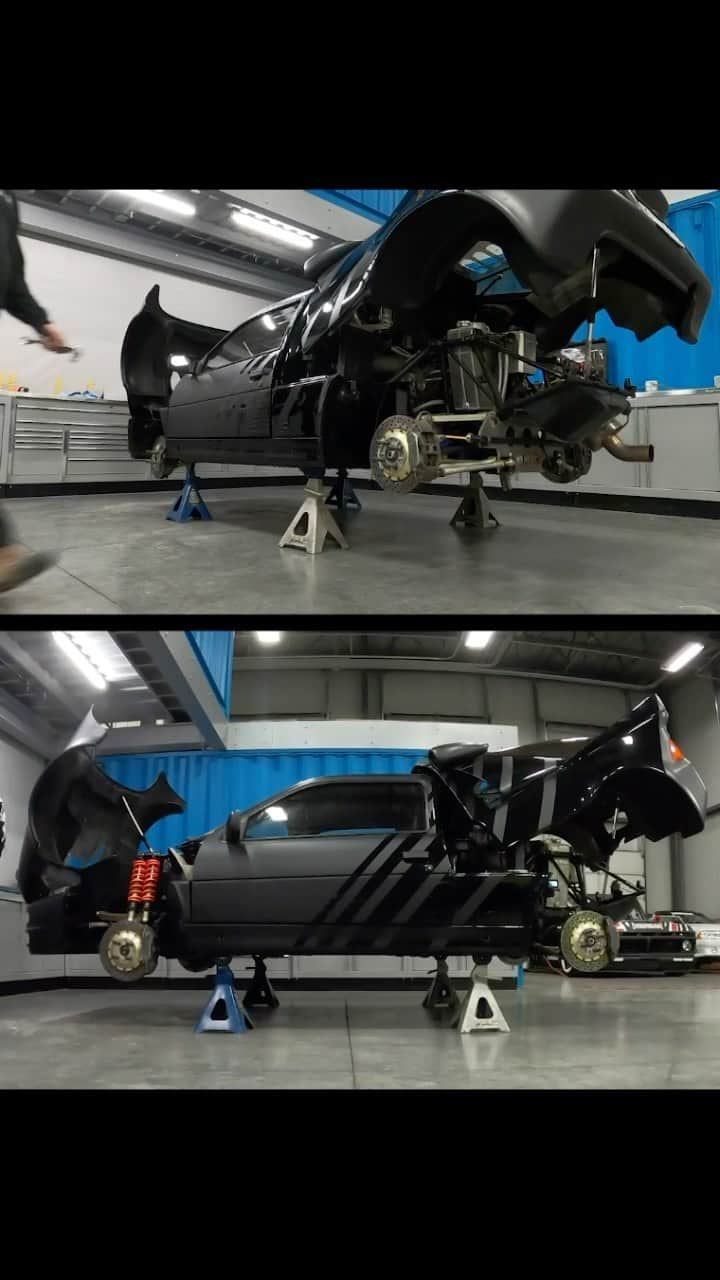 ケン・ブロックのインスタグラム：「New Year, new coilovers! That’s a thing right?  Between the holidays my ‘86 Ford RS200 received a suspension upgrade with @ST_Suspensions new “Make It Yours” custom options. Bespoke colors aplenty - and you can add your own customized text on the coils!  Pretty rad, right? Who thinks we should work with ST to give away a full set of custom XTA Coilovers?? #STmakeityours #KWEngineered」