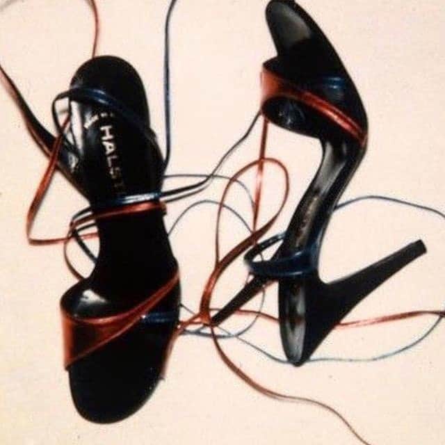 ホルストンのインスタグラム：「Dancing shoes: Still-Life Polaroids by Andy Warhol, 1981.」