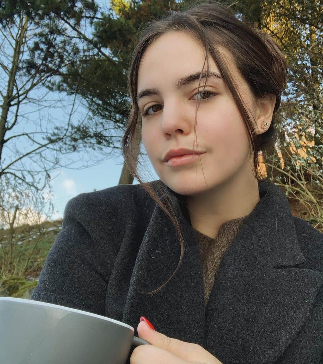 ベイリー・マディソンのインスタグラム：「Mornings ❄️ ☀️ ❤️」