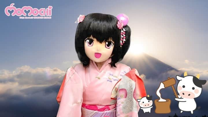 桃知みなみのインスタグラム：「あけましておめでとうございます⛩✨ 新年早々、重大発表！！ 「桃知忍法帖-OGRE BUSTERS-」で3月のアニメジャパンに出展決定！！  今年こそ本気出すもっち🥳✨✨ 何卒よろしくお願いもっちっちーー！！！🙏✨✨  #ANIMEJAPAN #ANIMEJAPAN2021 #momochiminami #桃知忍法帖 #kimono」