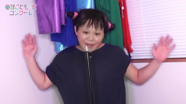 タスクのインスタグラム：「いぬのおまわりさん / 童謡こどもの歌コンクール  ものまね #2歳 #童謡 #こども #歌」