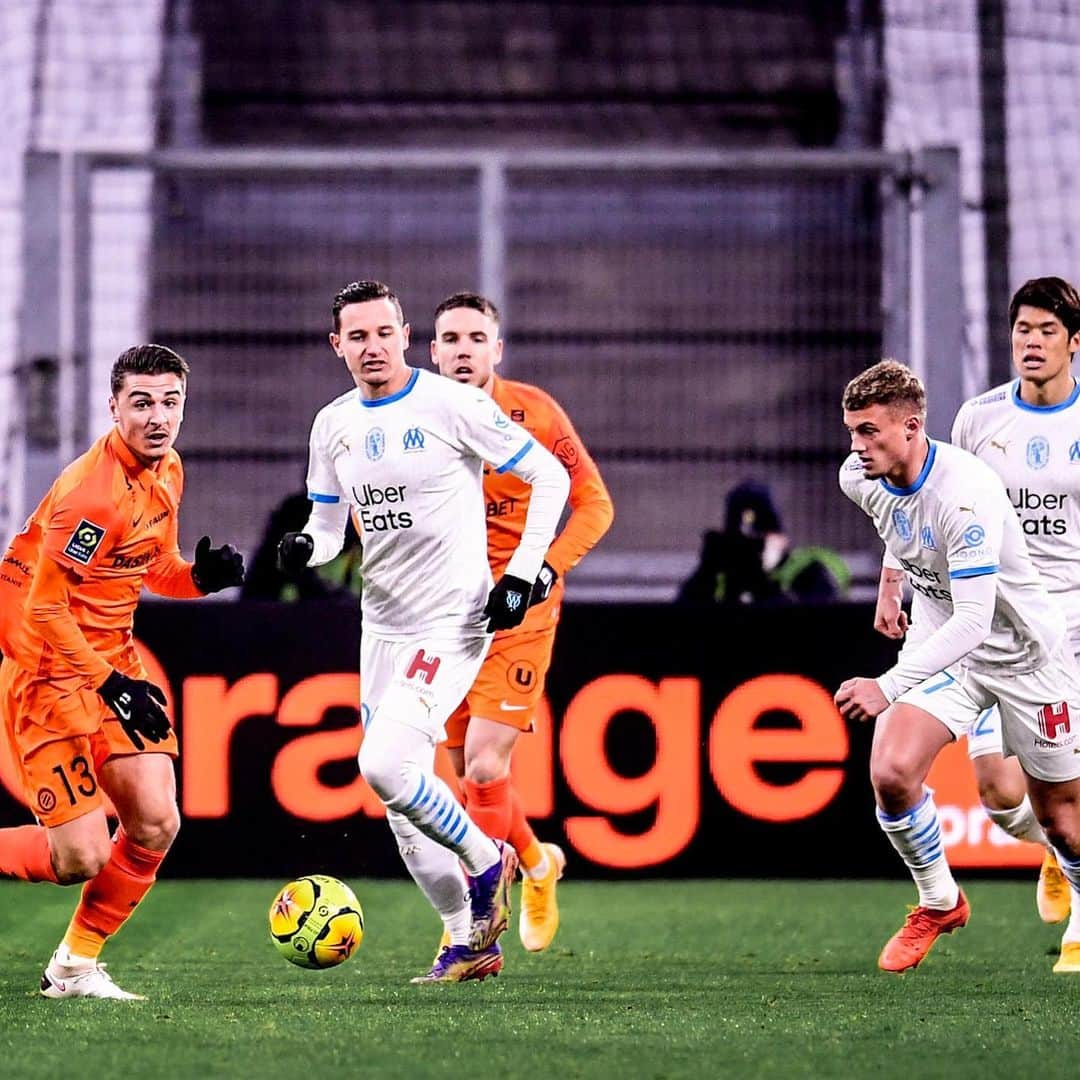 リーグ・アンさんのインスタグラム写真 - (リーグ・アンInstagram)「🆕 𝟚𝟘𝟚𝟙 🎉 L'@olympiquedemarseille commence bien l'année 🤗 👋 !  🆚 #OMMHSC (3-1)   Marseille start 2021 off on the right foot! • • #Ligue1UberEats #DimitriPayet #Payet #OM #OlympiquedeMarseille #OrangeVelodrome #Marseille」1月7日 7時41分 - ligue1ubereats