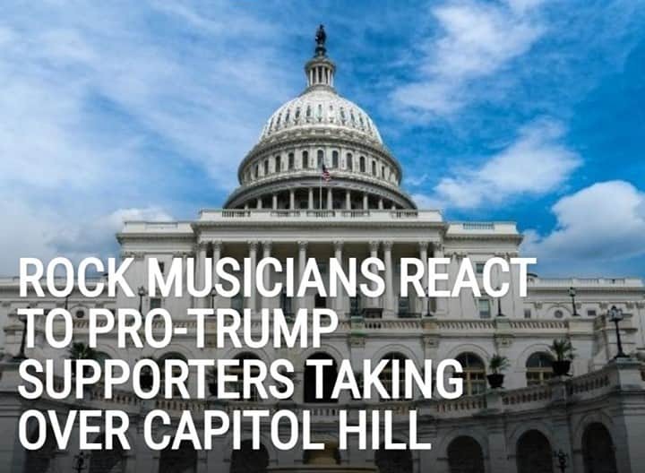 Alternative Pressさんのインスタグラム写真 - (Alternative PressInstagram)「As the story in Washington D.C. on Capitol Hill unfolds, rock musicians from around the world share their thoughts on today's historic events ⁠ LINK IN BIO⁠ .⁠ .⁠ .⁠ #capitolhill #washingtondc #trumpsupporters #altpress #alternativepress」1月7日 7時47分 - altpress