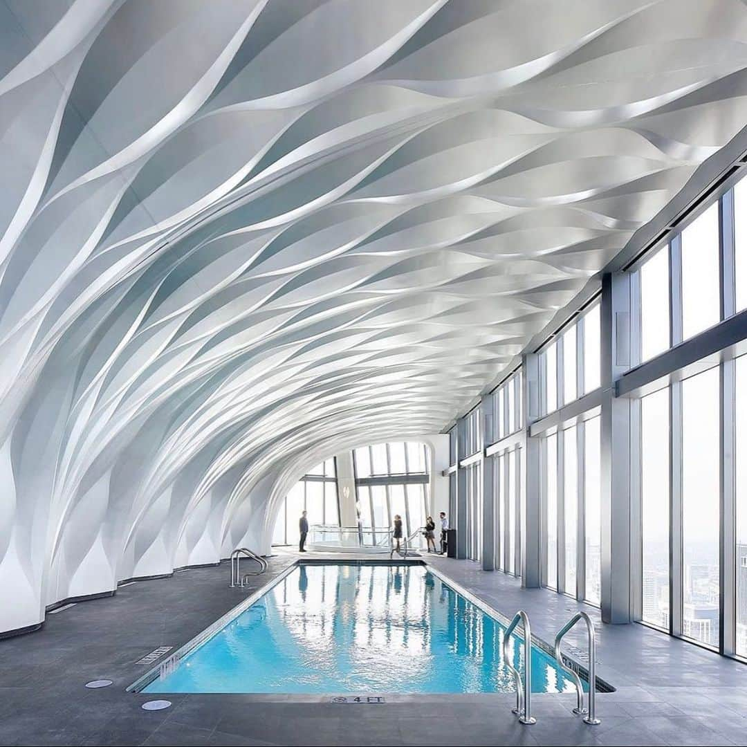 コートエシエルさんのインスタグラム写真 - (コートエシエルInstagram)「The first swim of 2021? 💧 A rooftop pool designed by @zahahadidarchitects for @onethousandmuseum. / pic by @HuftonAndCrow 📸 . . . . #zahahadid #zahahadidarchitects #zahahadiddesign #zahahadidarchitecture #zahahadidarchitect #heydaraliyevcenter #architecturephotography #architecturelovers #architecturedesign #architectureporn #archidaily #archlovers #architecturedaily #architecture_hunter #architecturedetail #pooldesigns #zahahadidgallery #architecturedose #architecturelife #onethousandmuseum #poolarchitecture #pooldesign #onethousand」1月7日 8時02分 - coteetciel