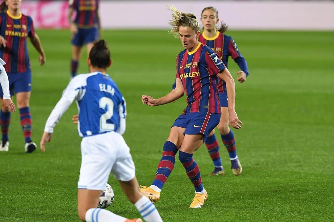 Ana Maria Crnogorcevicさんのインスタグラム写真 - (Ana Maria CrnogorcevicInstagram)「after 50 years... what a honor to play in this stadium😍 Derby win at the Camp Nou💪💪 GRANDE EQUIPO🔵🔴❤️   #fcb #fcbfemení #campnou #forçabarça」1月7日 8時02分 - ana_crnogorcevic