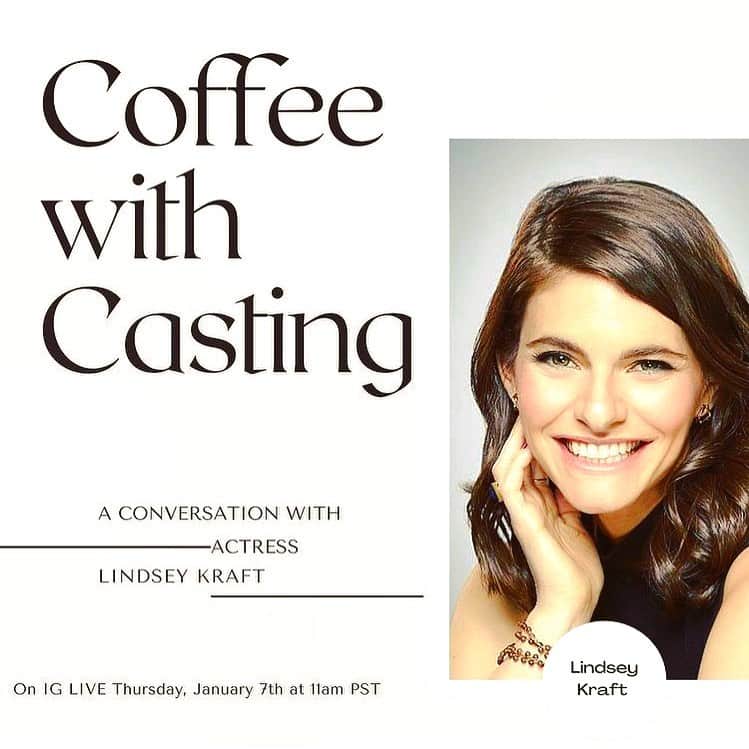 リンジー・クラフトのインスタグラム：「🌥if you wanna break from cnn. tomorrow i’ll be chatting with the lovely @jshermy.casting  at 11am on her ig live “coffee with casting”  i love coffee... i’ll be sure to talk about coffee. ☕️☕️ #coffeewithcasting #graceandfrankie @graceandfrankie」