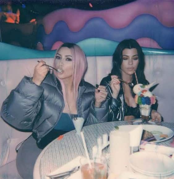 KAWAII MONSTER CAFEのインスタグラム：「#KAWAIIMONSTERCAFEMEMORY  Thank you for coming @kimkardashian @kourtneykardash , we were so happy to have you! We will be closing down on this end of January it is our pleasure to have you  two, @kuwtk ,all cast and staff behind this memory.  #kawaiimonstercafe」