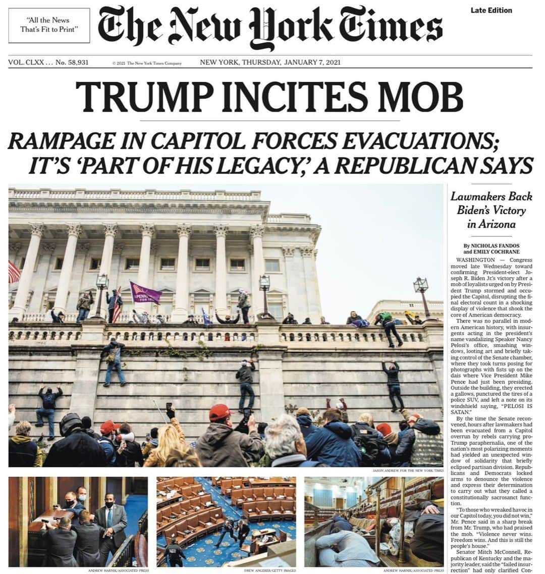 New York Times Fashionのインスタグラム：「Looks like it’s going to be another historic year.」