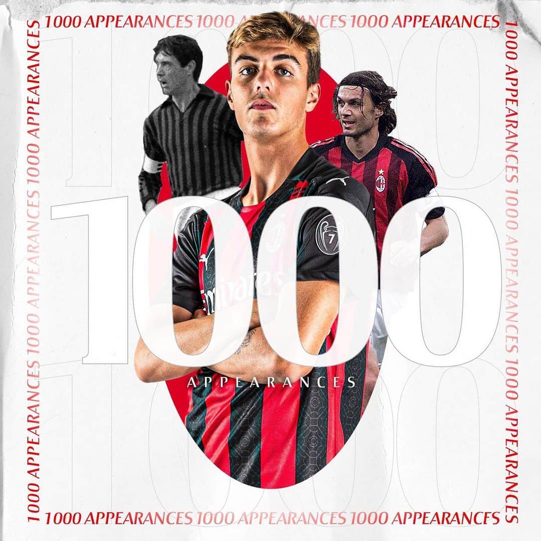 ACミランさんのインスタグラム写真 - (ACミランInstagram)「Cesare, Paolo, Daniel. 1⃣0⃣0⃣0⃣ volte Maldini in Serie A 🔴⚫   One thousand Serie A games for the 𝓜𝓪𝓵𝓭𝓲𝓷𝓲 family with us 🔴⚫  #SempreMilan」1月8日 1時01分 - acmilan