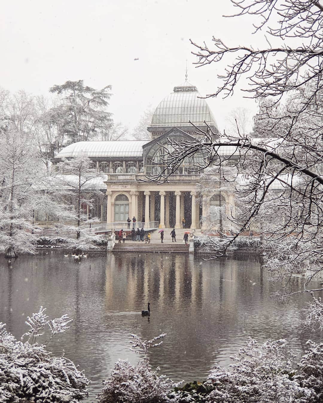 Guido Gutiérrez Ruizのインスタグラム：「❄️Madrid❄️First big snowstorm since 2009❄️ Primera gran nevada desde el 2009」