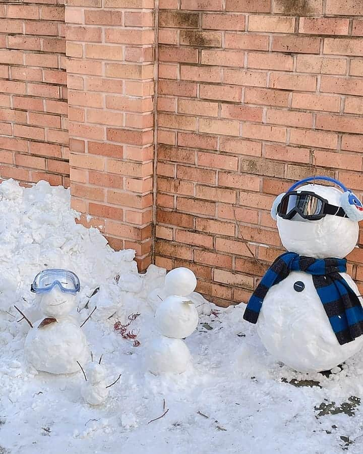 エリン さんのインスタグラム写真 - (エリン Instagram)「눈 많이 왔구나..누군지 모르겠지만 잘 만드셨네..」1月7日 16時15分 - hiellin