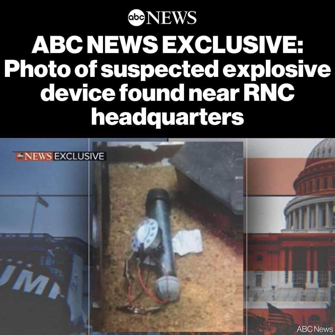 Good Morning Americaさんのインスタグラム写真 - (Good Morning AmericaInstagram)「EXCLUSIVE: @ABCNews has obtained a photo of one of two suspected explosive devices discovered in Washington, D.C., Wednesday. MORE THIS MORNING ON GMA.」1月7日 16時57分 - goodmorningamerica
