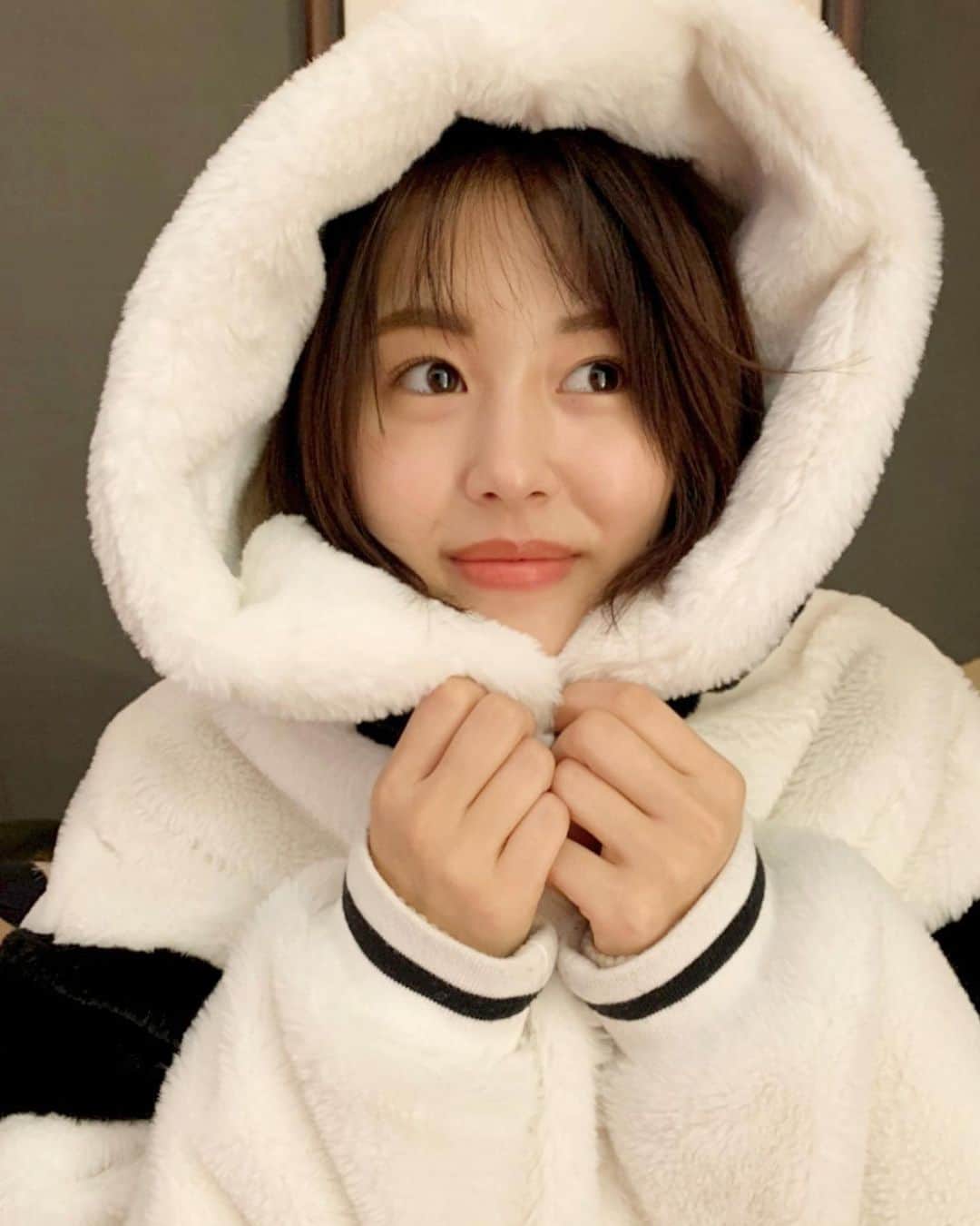 竹内愛紗のインスタグラム：「⛄️🤍」