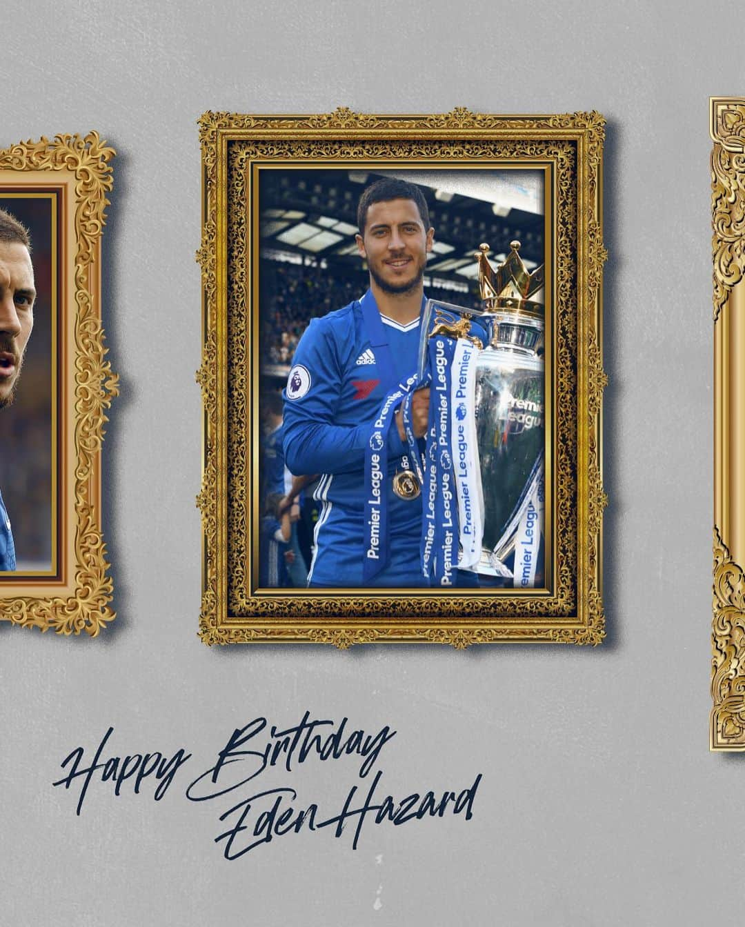 チェルシーFCさんのインスタグラム写真 - (チェルシーFCInstagram)「Happy birthday, @HazardEden_10! 🎈🖼 #CFC #Chelsea」1月7日 18時55分 - chelseafc