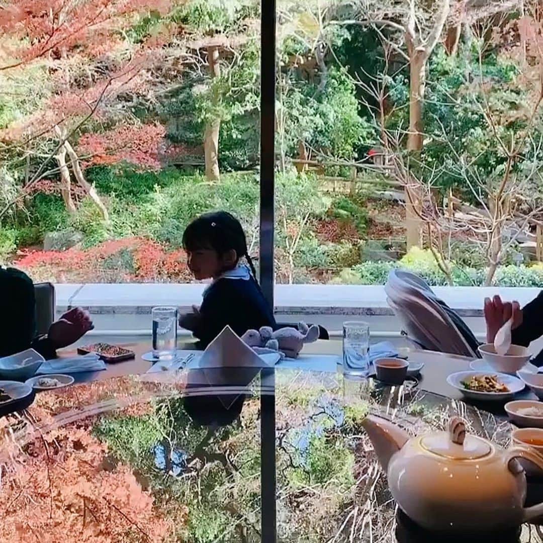 のインスタグラム：「. . 実家から戻って来まして、今日は主人の家族と新年のlunchに、シェラトン都ホテルにある四川へ🥠🥢 家族写真も撮ったりして、それがまた面白くて、わいわい楽しい時間でした😌 . 義弟のストーリーにあがっていた動画があまりに綺麗でスクショしたので、画質は悪めですが🥲 . #2021年 #家族ランチ #シェラトン都ホテル #四川 #中華 #ホテルランチ #白金ランチ #日本の風景 #家族day」