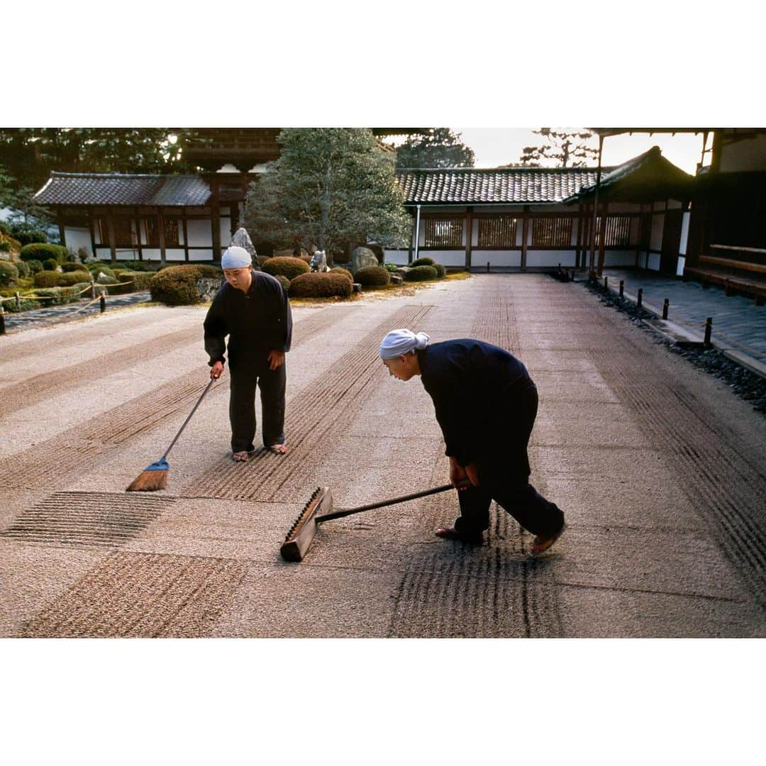 スティーブ・マカリーさんのインスタグラム写真 - (スティーブ・マカリーInstagram)「“What I dream of is an art of balance, of purity and serenity devoid of troubling or depressing subject matter - a soothing, calming influence on the mind, rather like a good armchair which provides relaxation from physical fatigue.” - Henri Matisse  Zen garden at Tofukuji Monastery, #Kyoto, #Japan, 2004.  #SteveMcCurry」1月8日 1時11分 - stevemccurryofficial