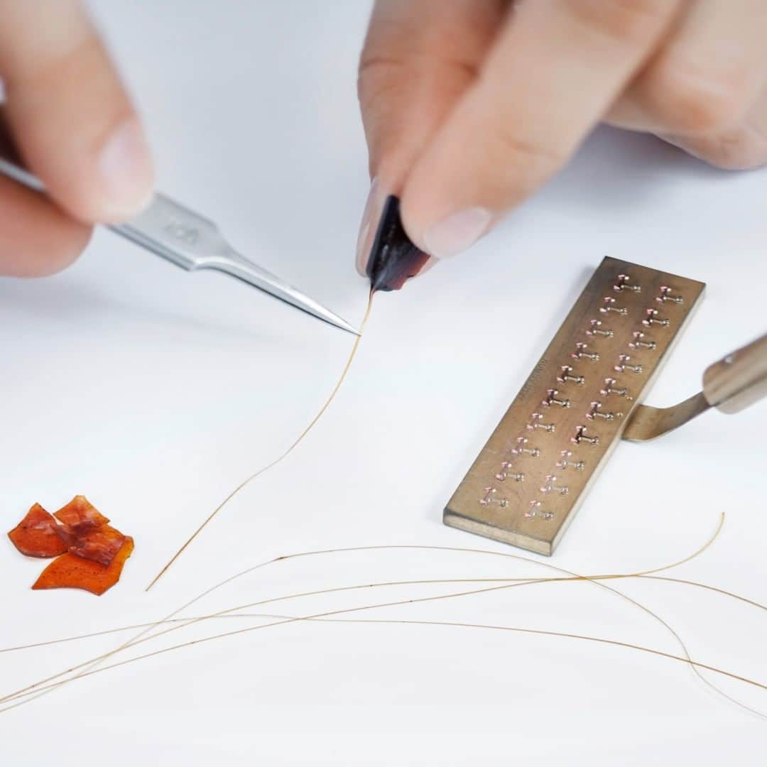 ノモスさんのインスタグラム写真 - (ノモスInstagram)「Today, we're taking a look at a fascinating watchmaking material: shellac. This resin (made by beetles!) is used to fix the tiny pallet stones at work in the escapement.  #nomos #nomosglashuette #glashütte #watchmaking #horology #detail #watchmaker #handcraft #handmade #caliber #watchlove #madeingermany」1月7日 20時01分 - nomos_glashuette