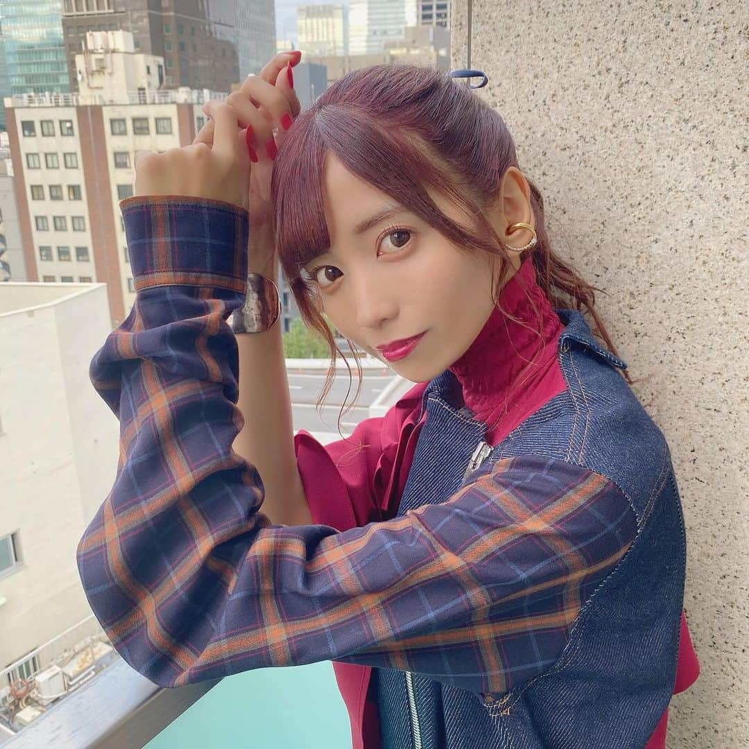 ゆんさんのインスタグラム写真 - (ゆんInstagram)「音ボケPOPSさんに出演させて 頂いた時のコーデです可愛い👗❤︎」1月7日 21時32分 - yuntaaam_s2