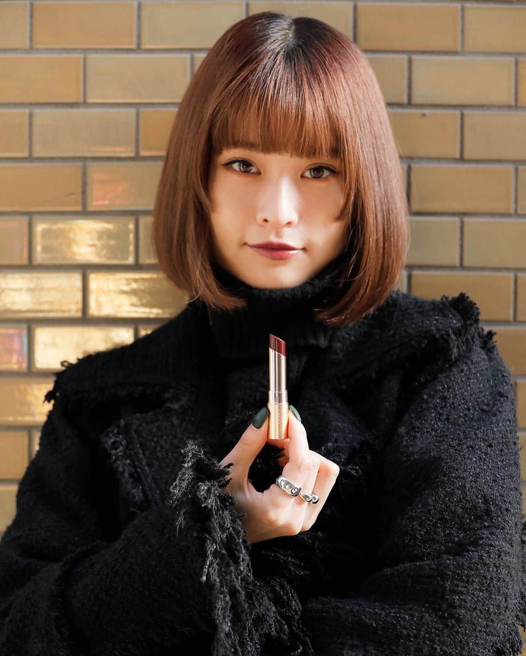 Droptokyoさんのインスタグラム写真 - (DroptokyoInstagram)「TOKYO STREET STYLE Name: @_rncn950805  Lip: @opera_cosmetics  #オペラリップティント#リップティント#203_BrownFig#pr #droptokyo#tokyo#japan#streetscene#streetfashion#streetwear#streetculture#fashion#lipstick#lip#liptint#リップ#コスメ Photography: @cazumax Hair&Make-up: @tubasakase」1月7日 22時07分 - drop_tokyo