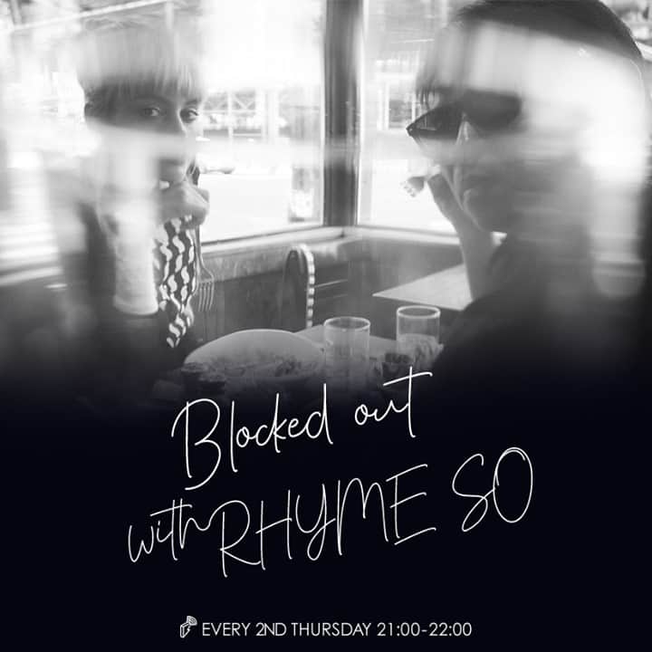 Block.fmのインスタグラム：「ラジオ｜Shinichi Osawa とRHYMEのユニットRHYME SO がユーモア溢れるトークと選曲でお送りする「Blocked out with RHYME SO」🔥⁠ our awakening songをテーマにした10月のアーカイブなど、過去アーカイブも視聴できます✨⁠ 次回は1/14(木)21時O.A.📻⁠ #BLOCKED_SO #RHYMESO⁠ link in bio」