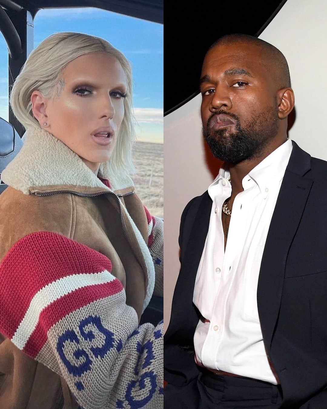 E! Onlineさんのインスタグラム写真 - (E! OnlineInstagram)「While the future of Kim and Kanye's marriage remains uncertain, rumors have emerged about Kanye and #Youtuber Jeffree Star. Link in bio for the full story and Jeffree's response. (📷: Getty/Instagram)」1月7日 22時03分 - enews