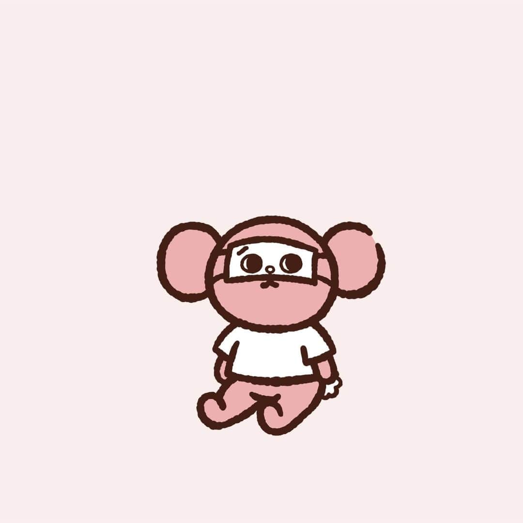 のインスタグラム：「!!!???  #凹凹熊  #ĀooĀooBEAR  #くまのあうちゃん   #bySECOND #wuchengan #comic #comics #mask #bear」