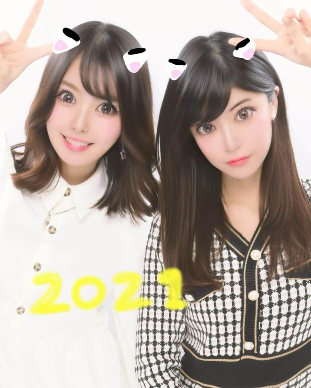 のインスタグラム：「プリクラも2回撮っちゃう🥺#すきぴ#推しが尊い#自撮り#何枚も撮る#黒髪#あけましておめでとうございます#初詣#結局行かない#寒さに弱い女#寒さは強いけど暑さは無理#人それぞれ#みんな違ってみんないい#suu#meruru #フリュー#フリューしか勝たん」