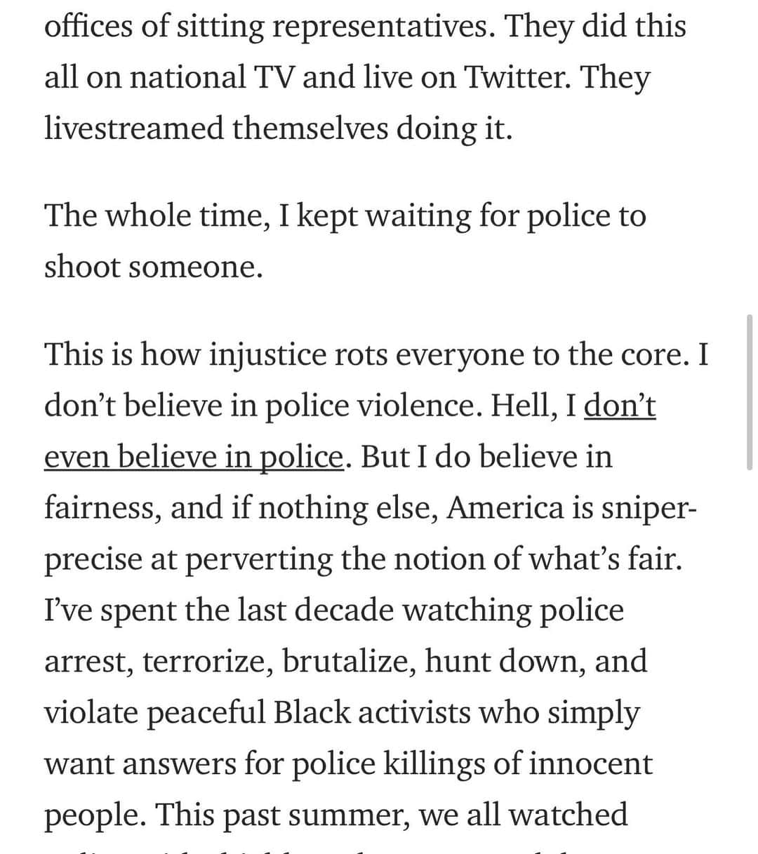 トームさんのインスタグラム写真 - (トームInstagram)「Today America Showed Us Exactly Who It Is. Believe It.... The whole time, I kept waiting for police to shoot someone. This is how injustice rots everyone to the core ( by David Dennis, Jr. 1 day ago @levelmag @medium ) . IMAGE: @judith_bernstein #MONEYSHOT (MONSTER TRUMP GET HIM OUT!!!) 2016 .  I don’t believe in police violence. Hell, I don’t even believe in police. But I do believe in fairness, and if nothing else, America is sniper-precise at perverting the notion of what’s fair. I’ve spent the last decade watching police arrest, terrorize, brutalize, hunt down, and violate peaceful Black activists who simply want answers for police killings of innocent people. This past summer, we all watched police with shields and tear gas and drawn guns, with tanks, line American streets with the blood of Black Lives Matter protesters. And yet, today, the entire United States government has reinforced the need for all of those protests — and exposed its own hypocrisy in reacting to them. When Black people protest in front of a Target in Minneapolis, police arm themselves for war. When White people storm government buildings they are met with selfies and a meager police force. Black Lives Matter protesters were called anti-police and inciters of police violence when it’s these MAGA goons who are actually attacking police. When Black people tried to make the country #SayHerName, they were called rioters. And today, too many journalists and publications used the word “protesters” to describe treasonous White attackers. Black people were lectured about property damage while it is these White agitators who are looting federal buildings and carrying Confederate flags into the Capitol. .  It’s one thing to know the double standards and ways our Black bodies are under siege, to have an understanding that we’d be treated differently if we were White. It’s another to see it play out. To see acts of war and sedition treated with more grace and care than a Black man accused of using a counterfeit bill or a Black woman pulled over for a traffic violation. It cuts a wound I’d long thought had scarred over and become numb. #defundthepolice  #artmadebywomen」1月8日 8時57分 - tomenyc
