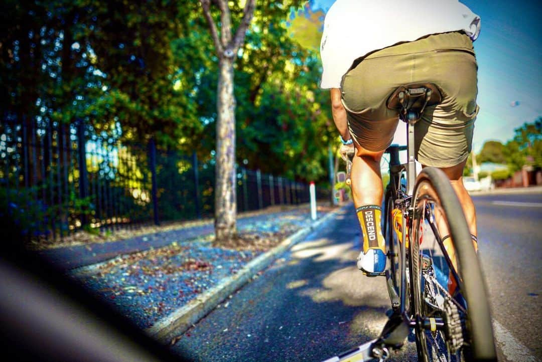 土井雪広のインスタグラム：「朝サイクリング🚴‍♂️  #夏」