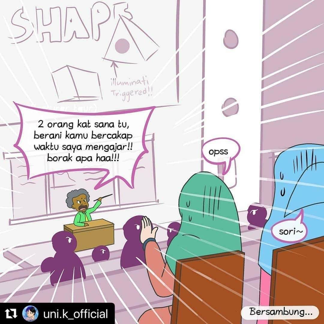 Koleksi Komik Malaysiaさんのインスタグラム写真 - (Koleksi Komik MalaysiaInstagram)「#Repost @uni.k_official with @make_repost ・・・ CROSSOVER UNI.K FLEUR EPISOD #3 [LUAHAN]👤🗣️ Fokus Imah terganggu dek kerana teringat akan peristiwa Wahid confess di Stesen MRT. . Unikians OK ke dengan cara Wahid ni?  . (ada Andi di page 6, perhatikan elok2 🤔) . Episod penuh di @uni.k_fleur . . . #komikmalaysia #gengkomik #komikstrip #komikdakwah #komikmuslim #komikcomel #komikcute #komiktarbiah #komiklucu #kartun  #iqomic #komikharian #komikinstagram #koleksikomikmalaysia #instakomik #lukisandakwah #muslimcomics #cinta #comic #komikindonesia #comicbooks #dailycomic #instacomic #webtoons #webcomic #webcomics #dramamelayu #bunga」1月8日 10時13分 - tokkmungg_exclusive