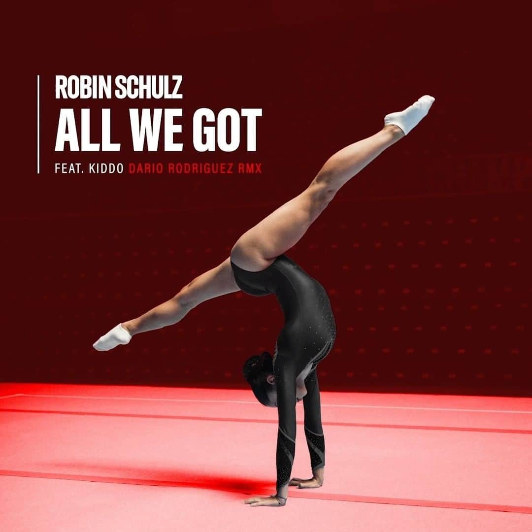 ロビン・シュルツのインスタグラム：「New ALL WE GOT Remix tomorrow! 🤸 #robinschulz #dariorodriguez #allwegot」