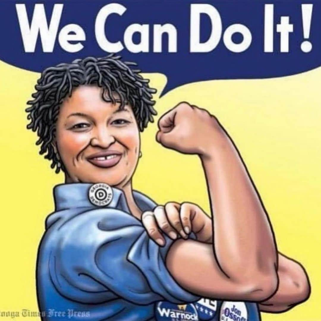 イマン・アブドゥルマジドさんのインスタグラム写真 - (イマン・アブドゥルマジドInstagram)「And Yes, she did!!!  Let’s praise & honor her... Thank you @staceyabrams #StaceyAbrams」1月8日 1時58分 - the_real_iman