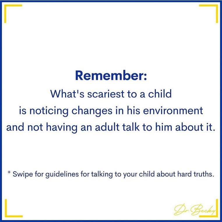 ブリー・ターナーさんのインスタグラム写真 - (ブリー・ターナーInstagram)「We can’t shield our children from the hard truths, but we can help them move through such difficult moments with understanding and presence. @drbeckyathome」1月8日 3時40分 - realbreeturner