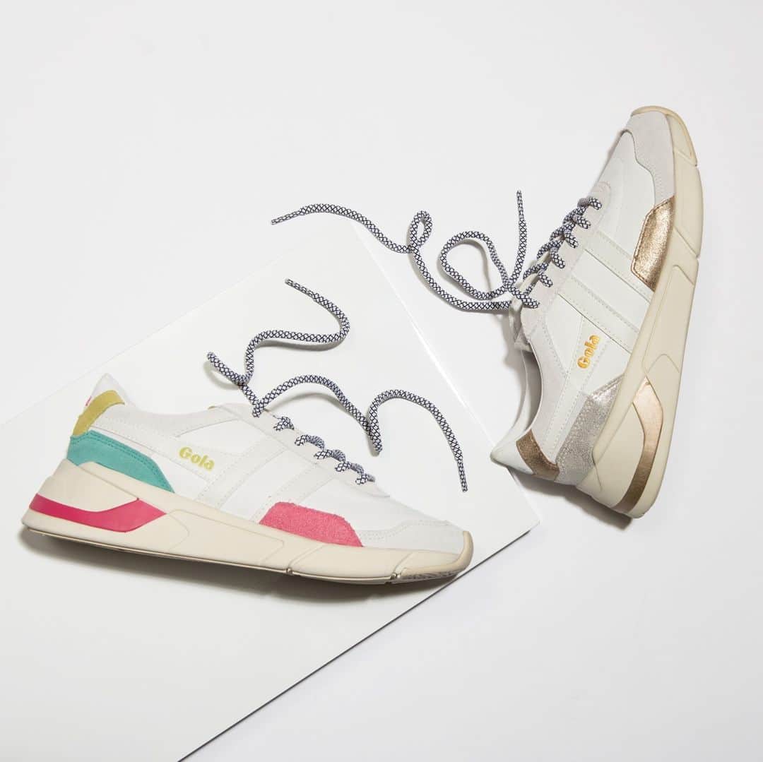 ゴーラのインスタグラム：「WFH comfort with our Eclipse trainer, oh and they're in our sale too 👏」