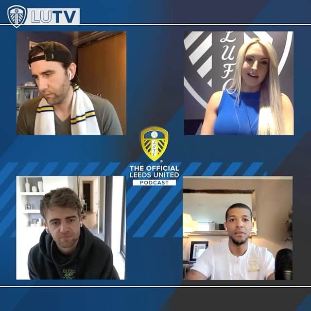 のインスタグラム：「Episode 3 of The Official Leeds United Podcast is now live. It’s my favourite so far. We talk new year’s resolutions, recent games and the transfer window. A lot of laughs but by having too much fun I completely forget to hammer Fragile Frank, which is a shame. Normal service to resume next week. Link in my bio. Enjoy!」