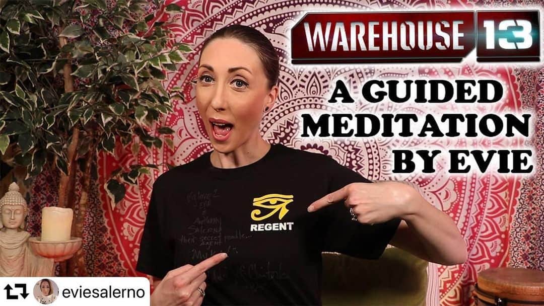 のインスタグラム：「#repost @eviesalerno ・・・ Explore the warehouse with Pete, Myka, Claudia and Artie and use an amazing artifact to help release inner worries. ❤❤Link in bio or click here: https://youtu.be/x1kmIiNYooI」