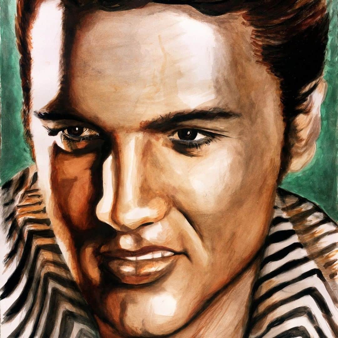 ロン・ウッドさんのインスタグラム写真 - (ロン・ウッドInstagram)「Happy birthday Elvis Presley!」1月8日 18時30分 - ronniewood