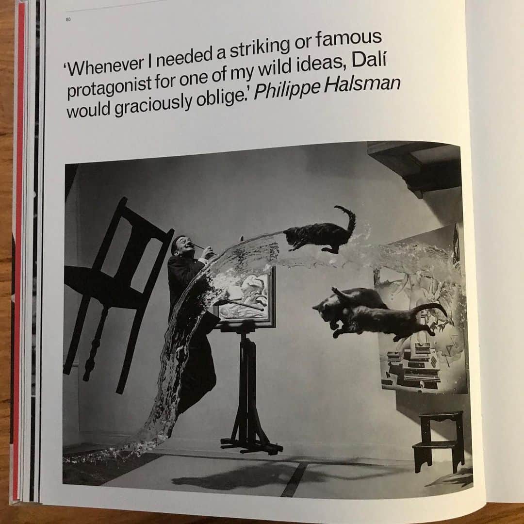 Paul Smithさんのインスタグラム写真 - (Paul SmithInstagram)「I love this book by @magnumphotos, it’s a collection of photos of some of the world’s greatest artists. I particularly like the Salvador Dali section, which shows how they created a famous surreal portrait shot with flying cats. #takenbyPaul」1月8日 18時32分 - paulsmith