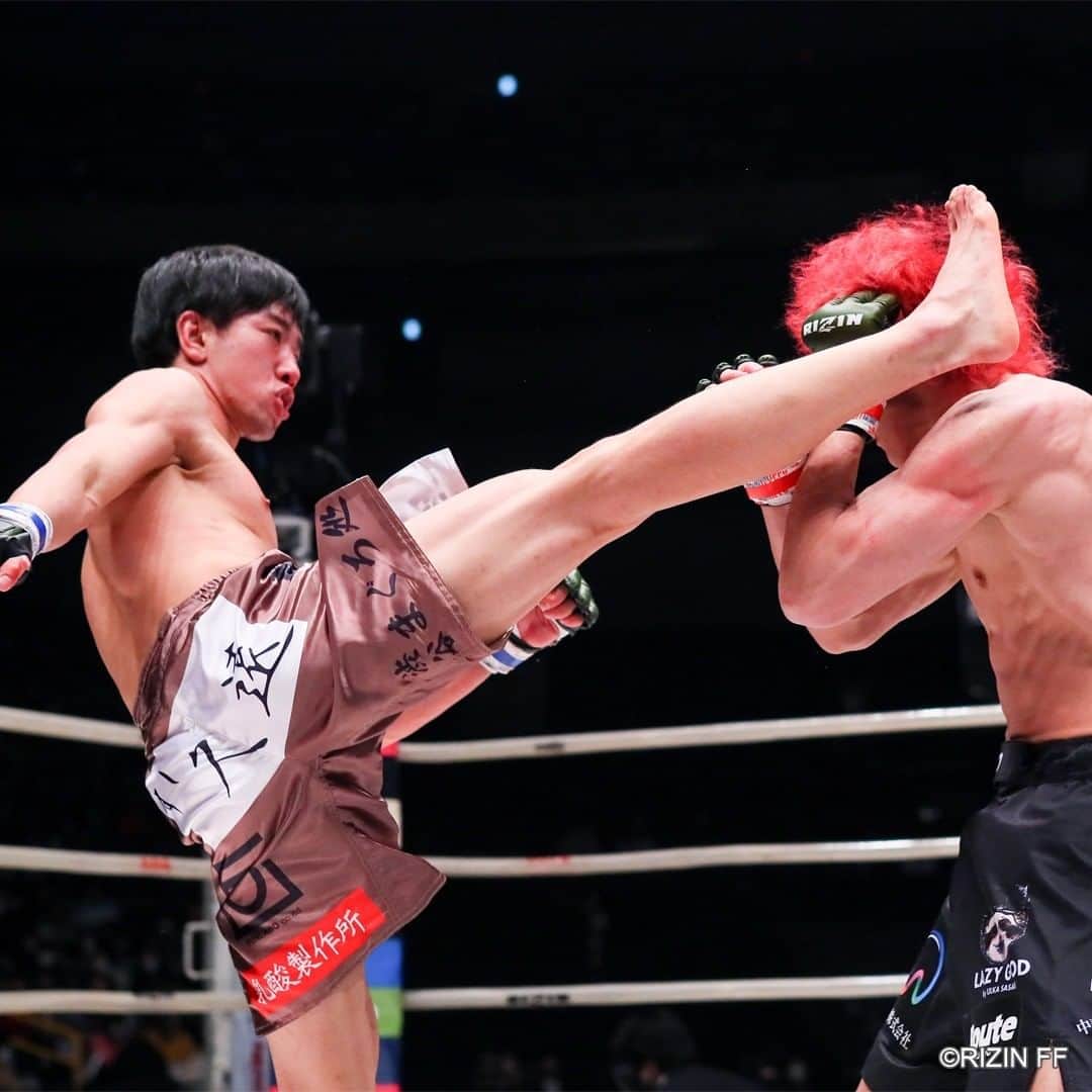 RIZIN FF OFFICIALさんのインスタグラム写真 - (RIZIN FF OFFICIALInstagram)「Yogibo presents RIZIN.26 -PLAYBACK PHOTOS- [Match.5]  Ulka Sasaki defeats Kenta Takizawa by Unanimous Decision  #RIZIN #RIZIN26 #MMA #総合格闘技 #さいたまスーパーアリーナ #佐々木憂流迦 #瀧澤謙太」1月8日 19時00分 - rizin_pr
