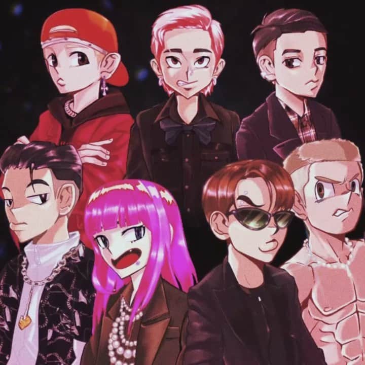 ソン・ファミンのインスタグラム：「GroovyRoom X JUSTHIS X MUSHVENOM  [굴젓 (G+Jus)] Teaser  ⠀  D-4 🗓 2021.01.12 PM 6:00 (KST)」