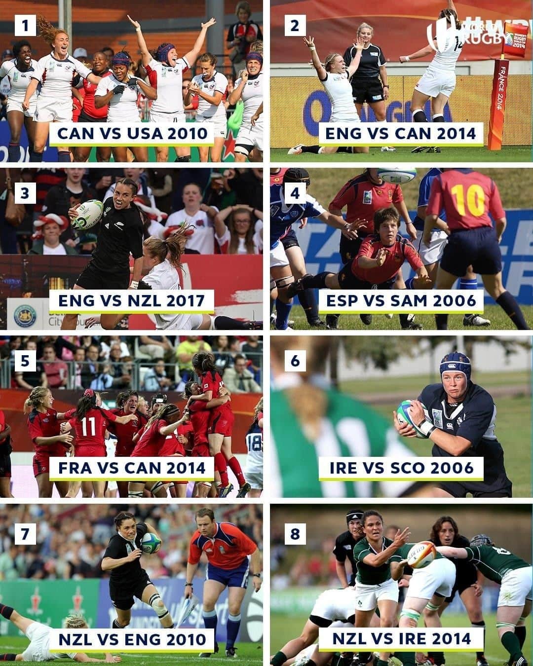 ラグビーリーグ・ワールドカップさんのインスタグラム写真 - (ラグビーリーグ・ワールドカップInstagram)「You have the chance to relive a RWC classic, which one are you picking? 🤔🎟️⏮  #Rugby #RWC #RWC2021 #Sports」1月8日 19時21分 - rugbyworldcup